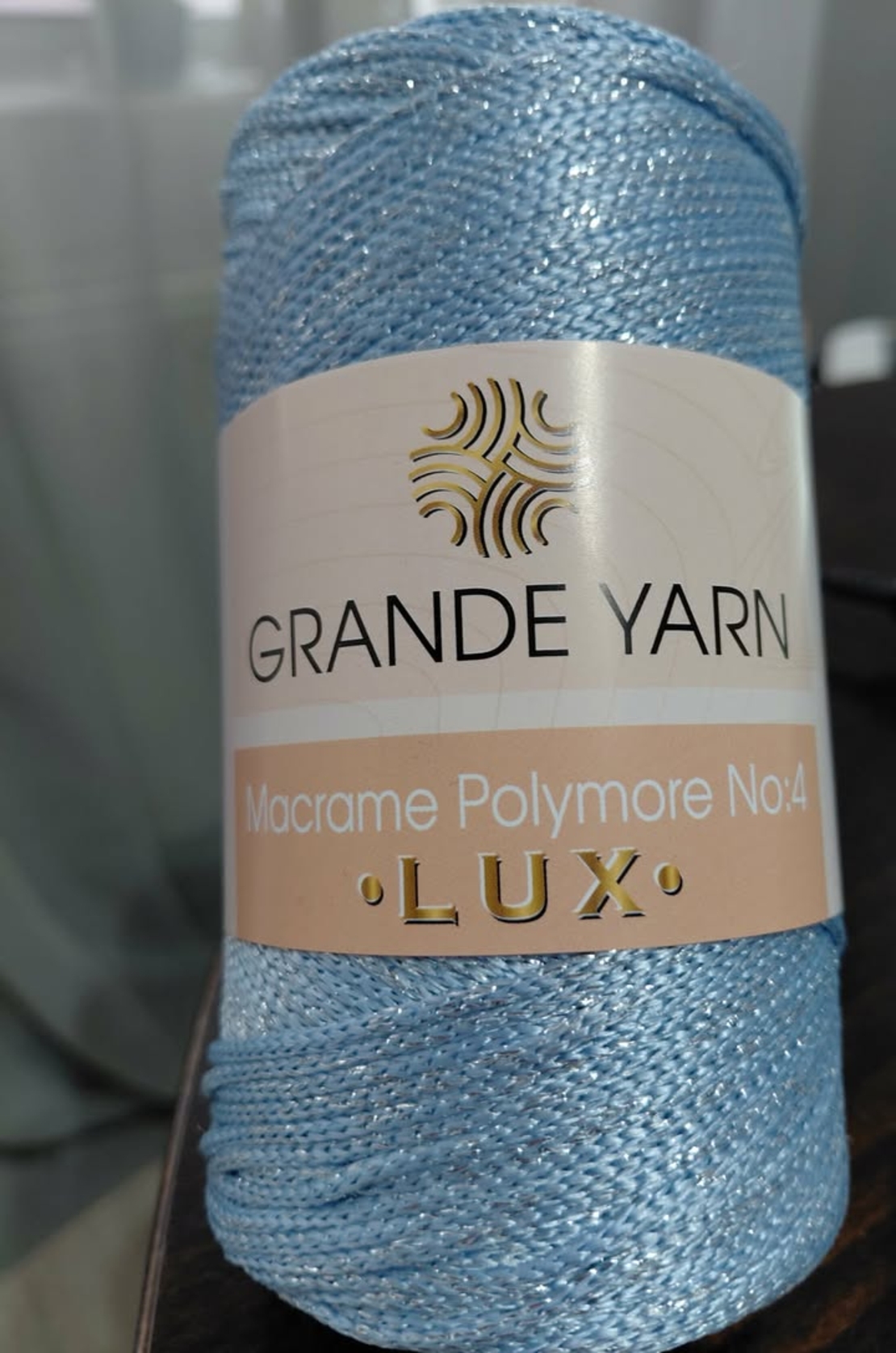 МАКРАМЕ GRANDE YARN LUX 4/120