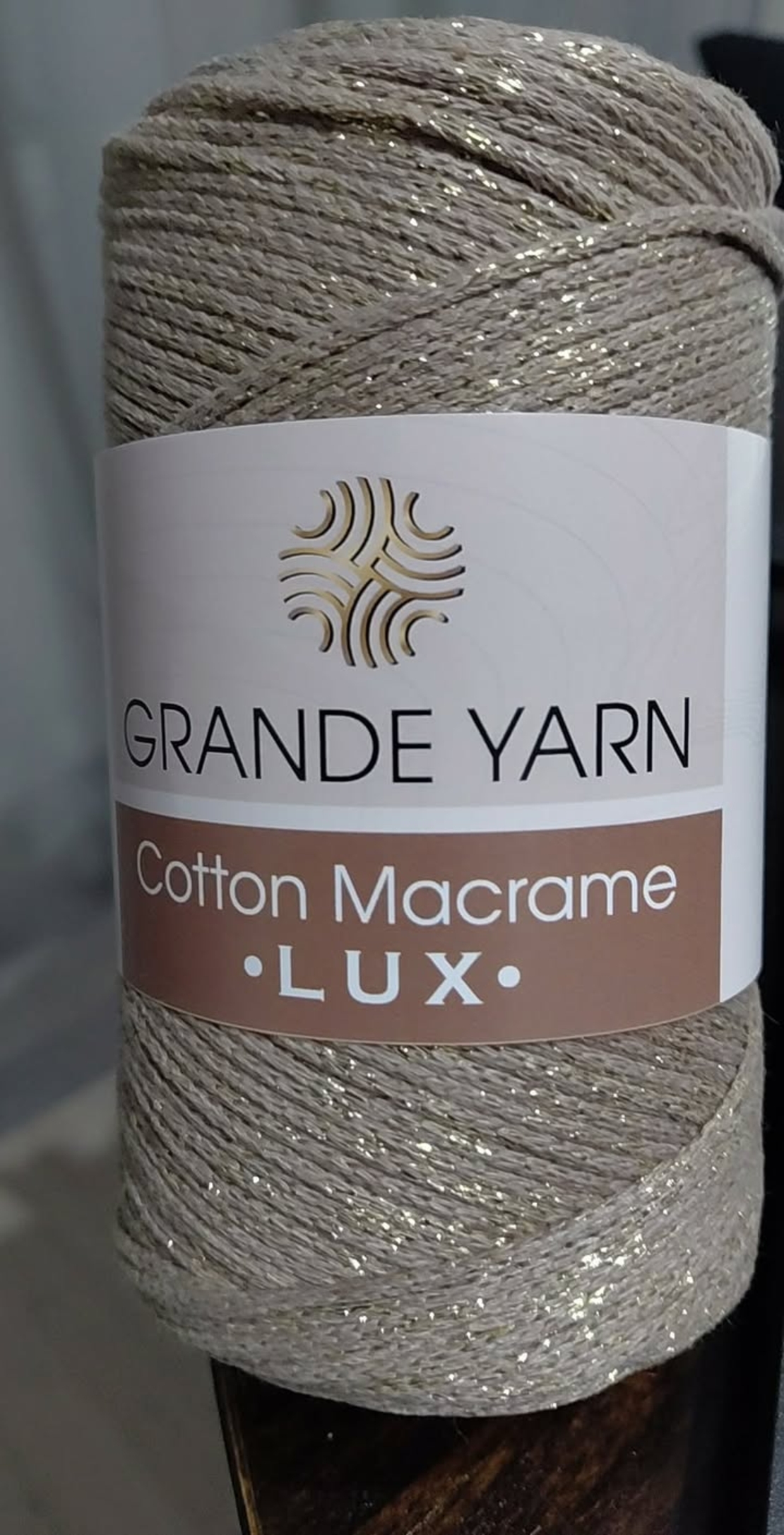 МАКРАМЕ- GRANDE YARN COTTON LUX/125GY