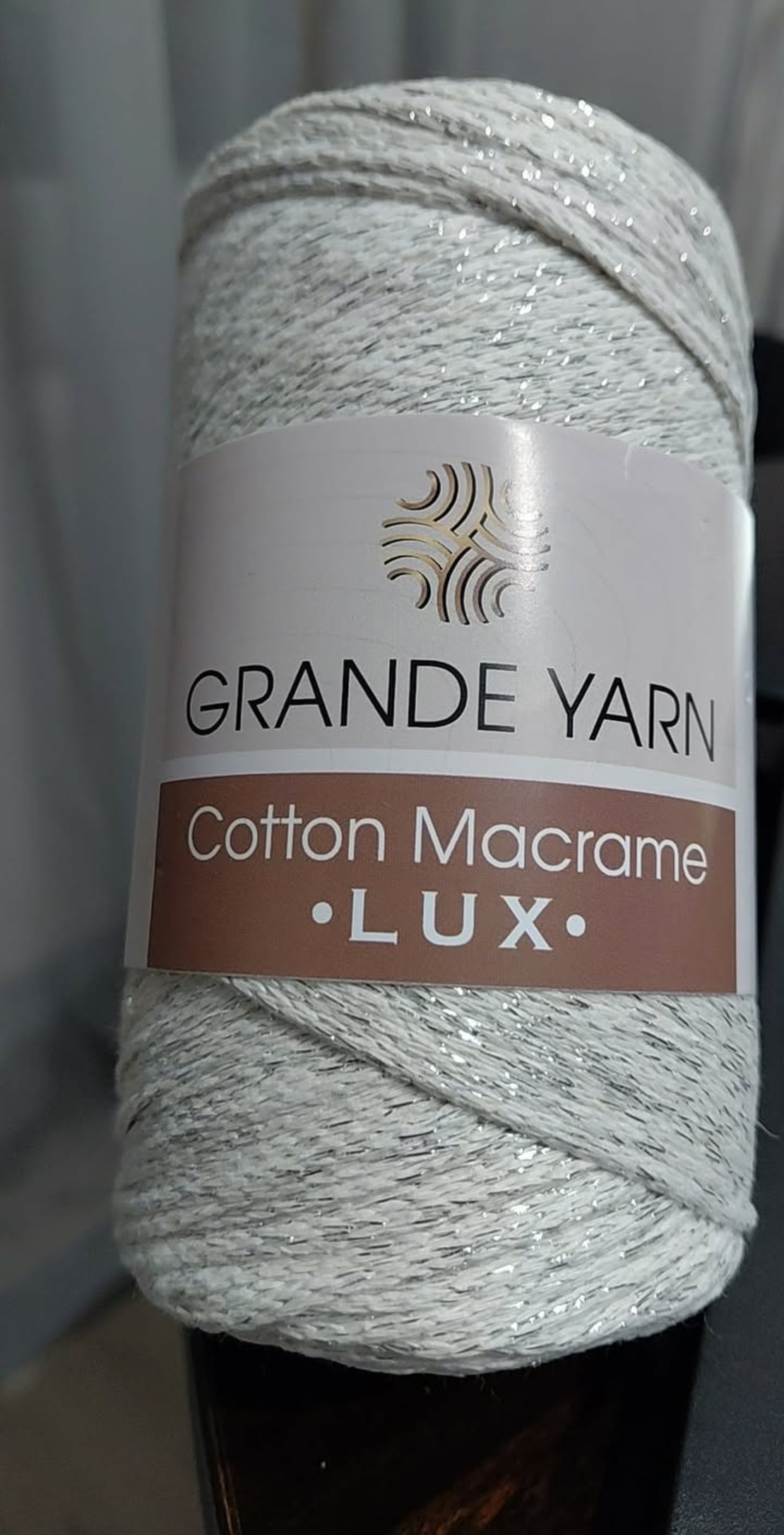 МАКРАМЕ- GRANDE YARN COTTON LUX/120GY