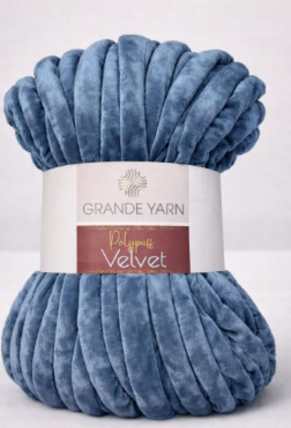 POLYPUFF VELVET/КАДИФЕ-НАСИТЕНО СИВО