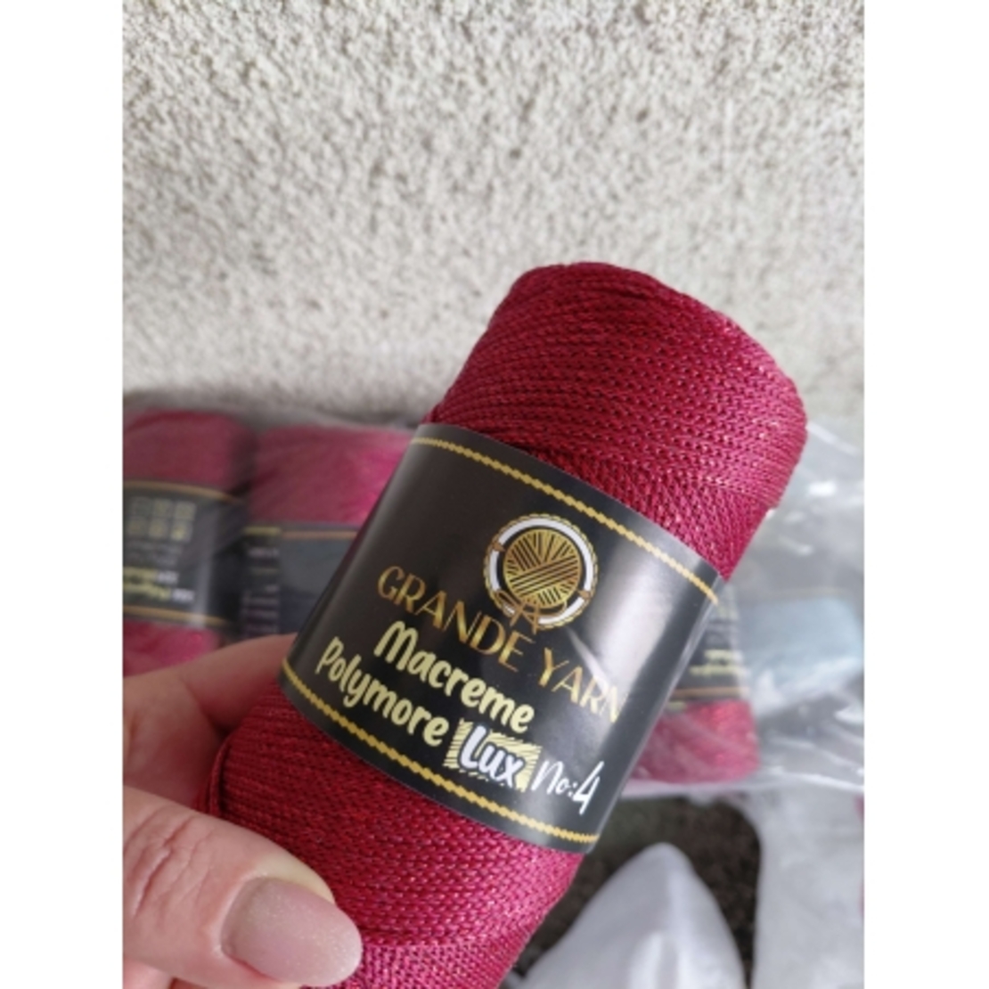 Макраме-GRANDE YARN 4/113