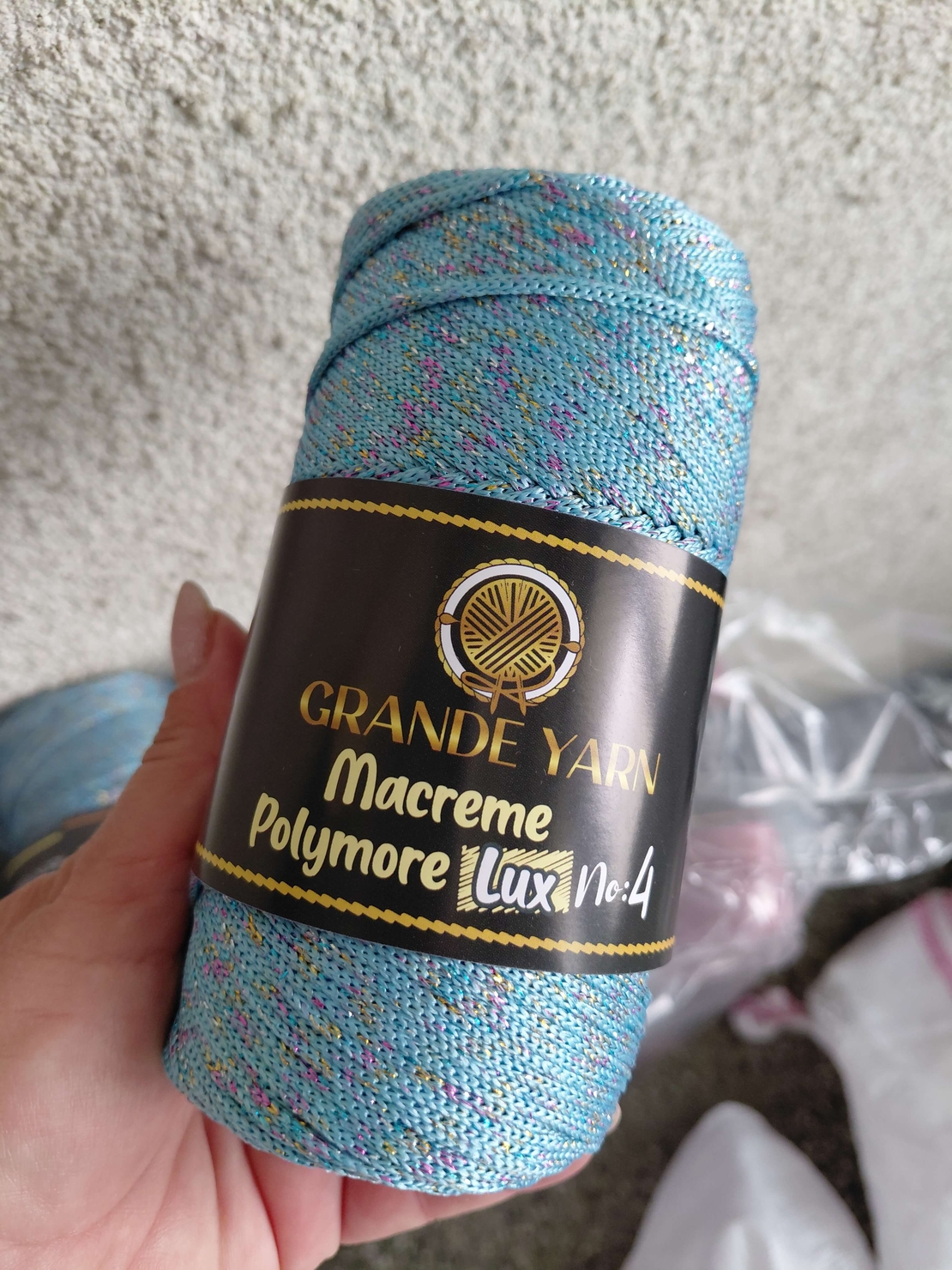 Макраме-GRANDE YARN 4/230-MC