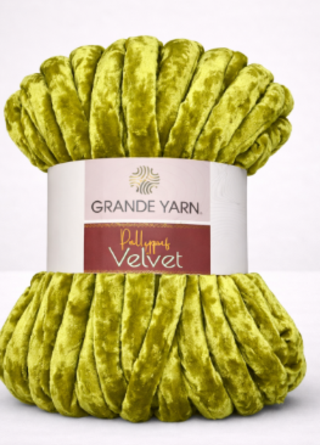 POLYPUFF VELVET/КАДИФЕ-ГОРЧИЦА