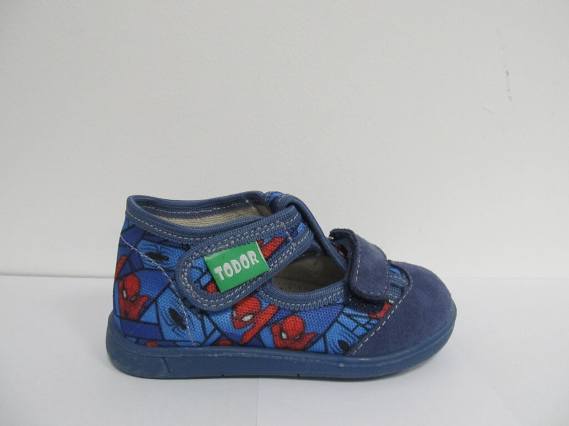 Детски ортопедични пантофи TODOR Spider Man 21/30