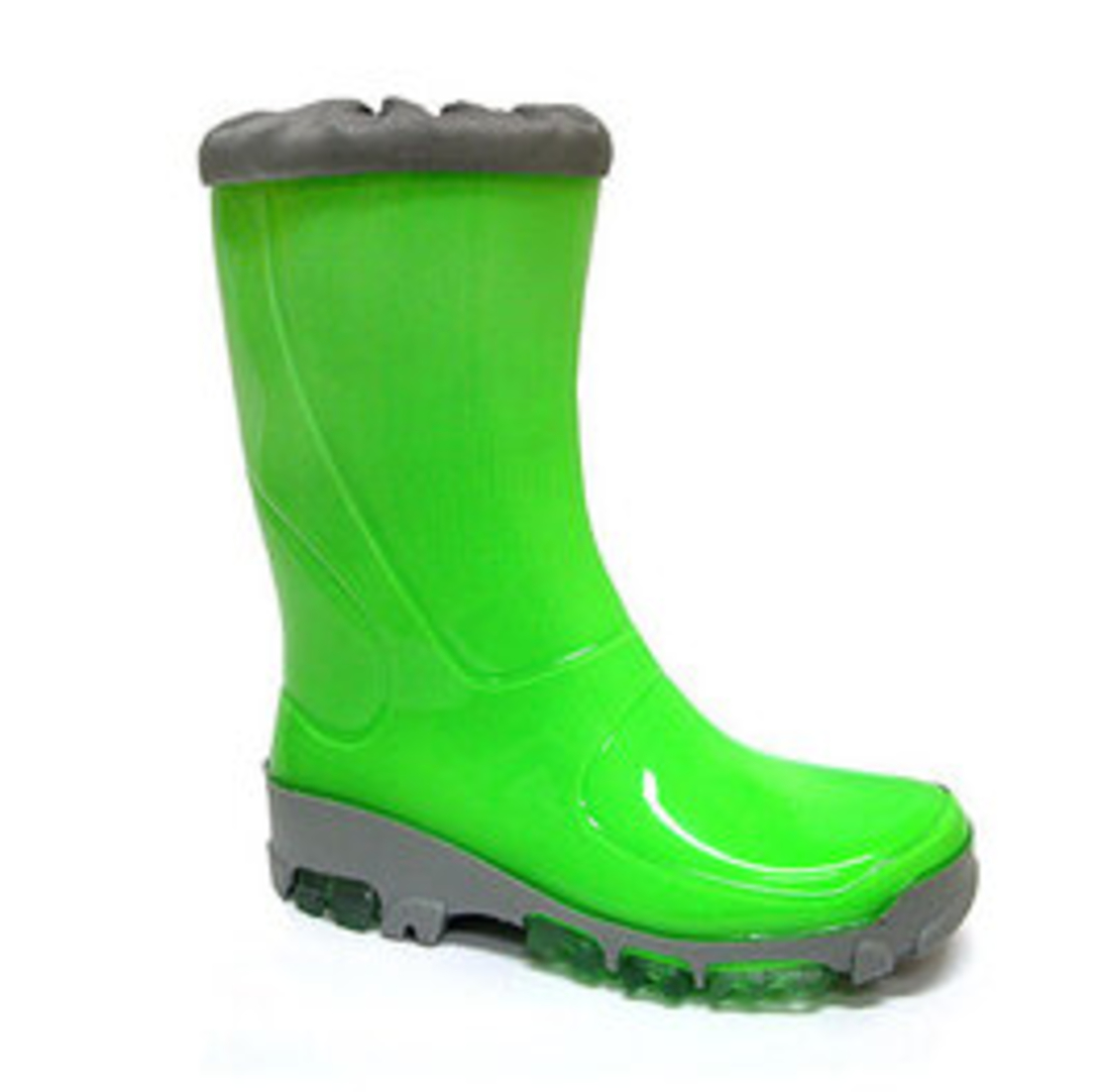 Детски гумени ботуши MUFLON neon green