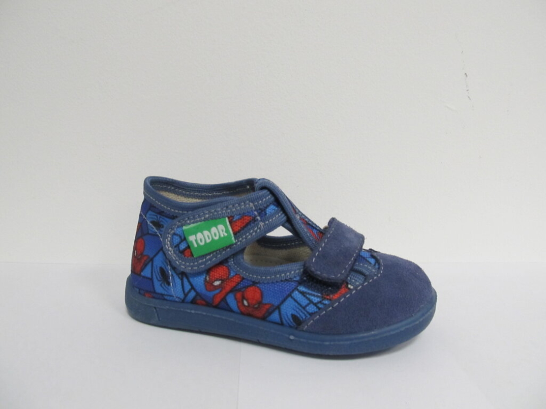 Детски ортопедични пантофи TODOR Spider Man 21/30