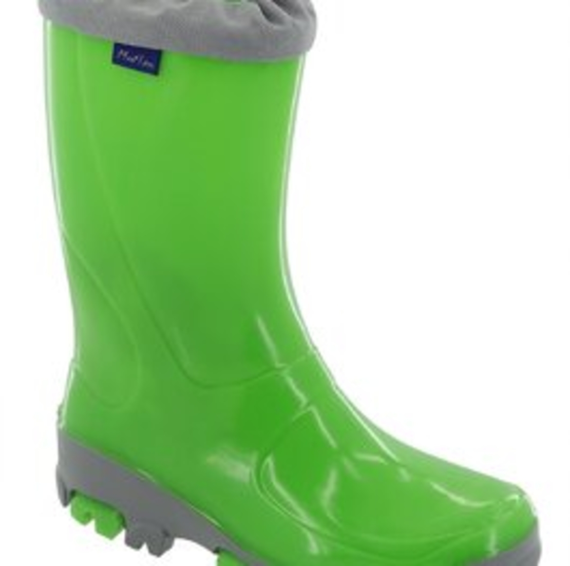 Детски гумени ботуши MUFLON neon green