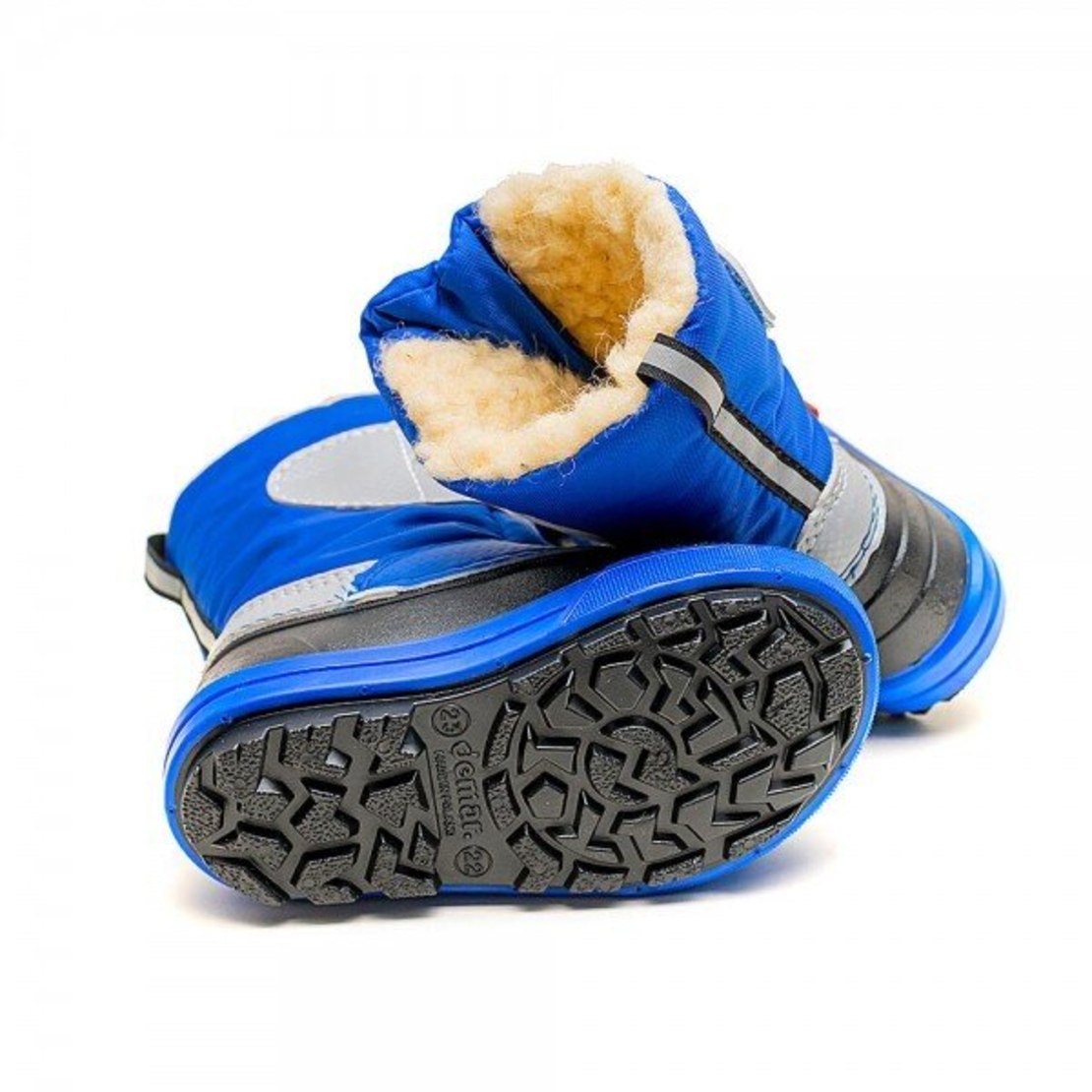 Детски апрески DEMAR BABY SPORTS Blue с естествена вълна -