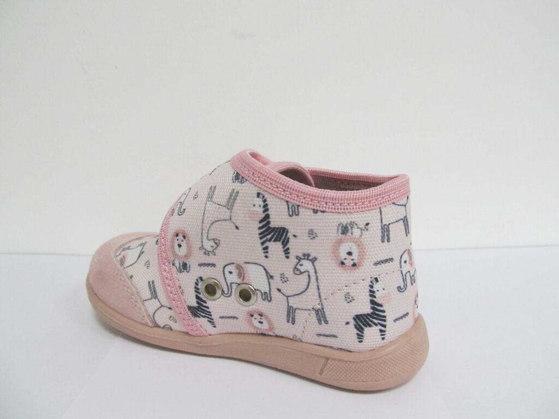 Детски ортопедични пантофи TODOR Pink cuttie animals