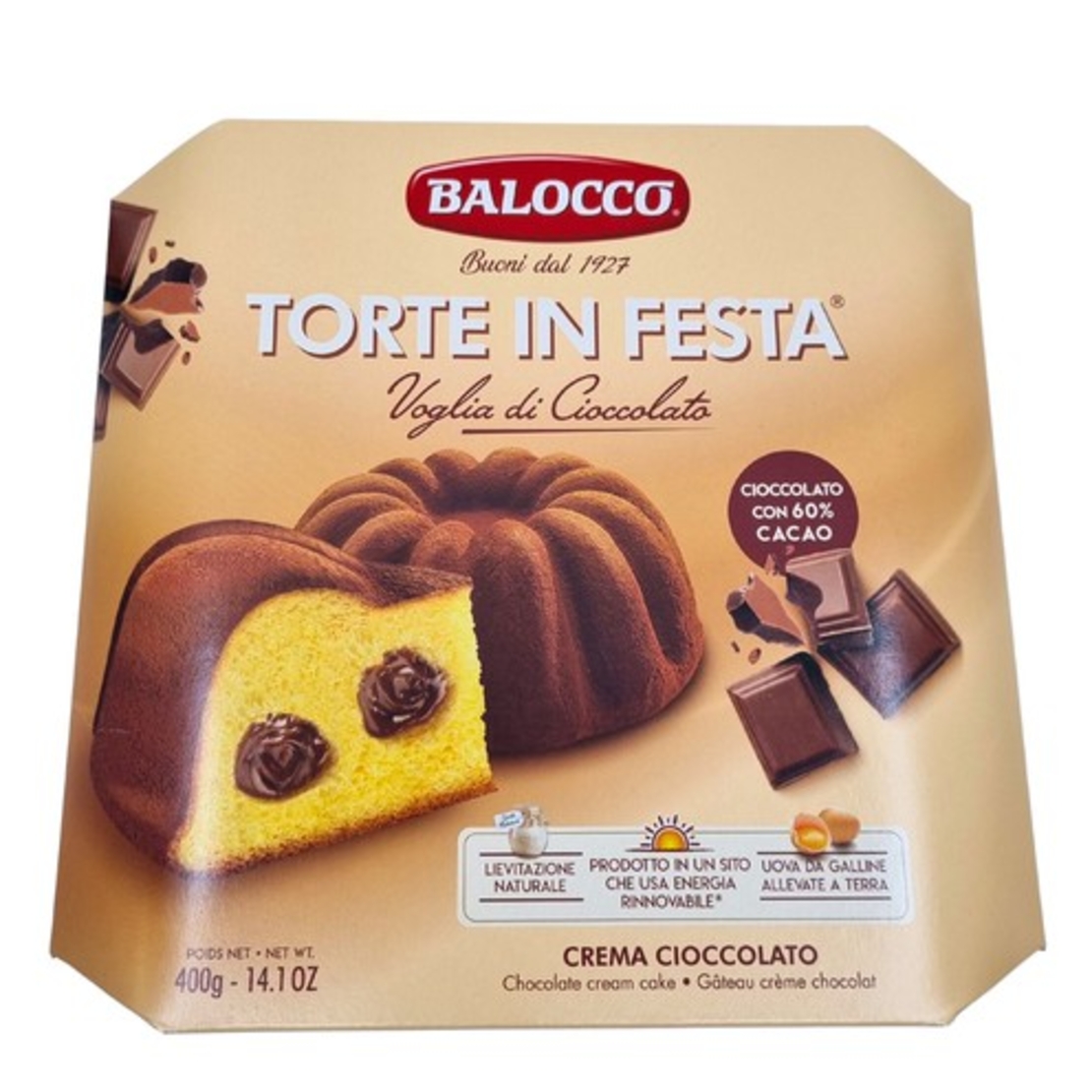 Торта с крем шоколад 400г, Balocco
