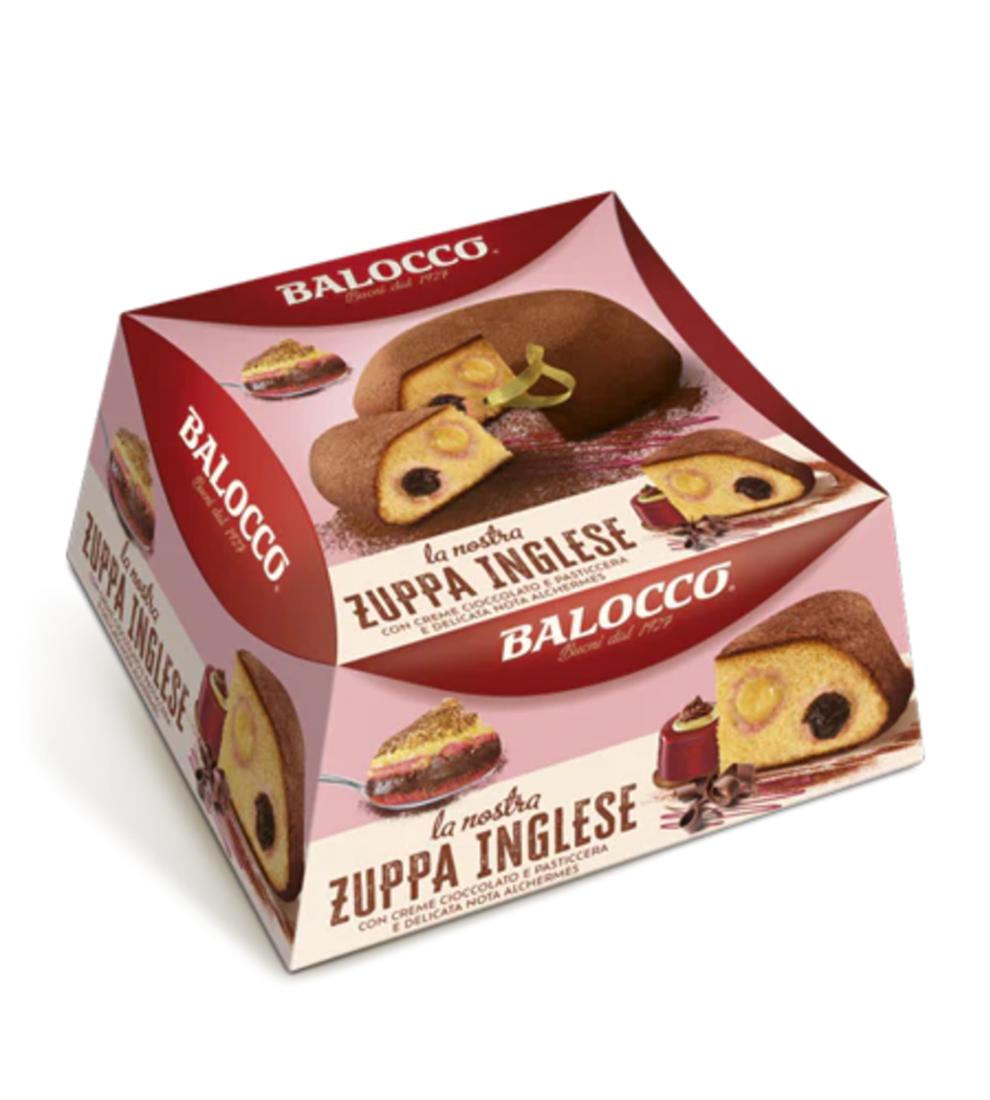 Торта Balocco zuppa inglese 650гр.