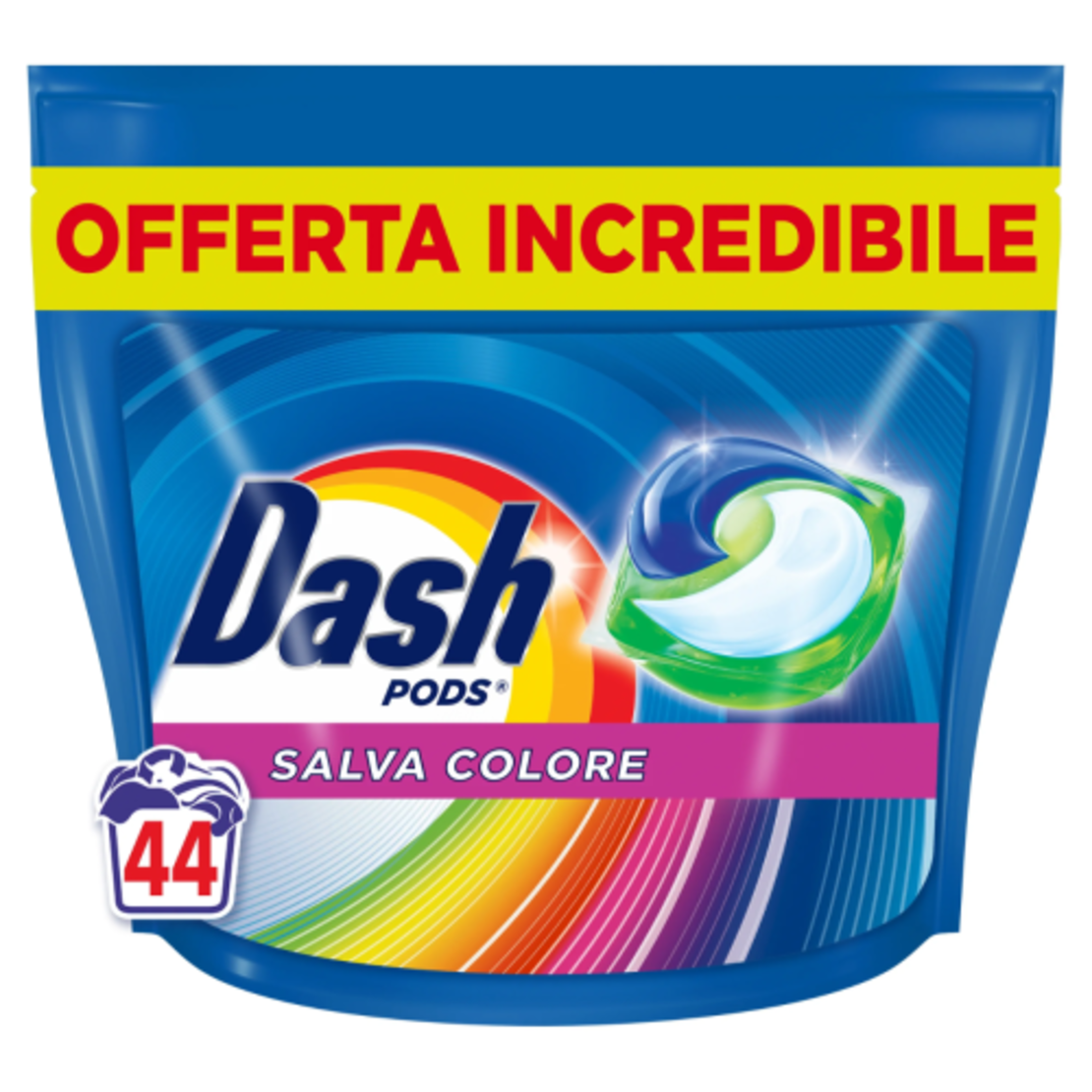 КАПСУЛИ ЗА ПРАНЕ DASH REGOLARE 44 БР.