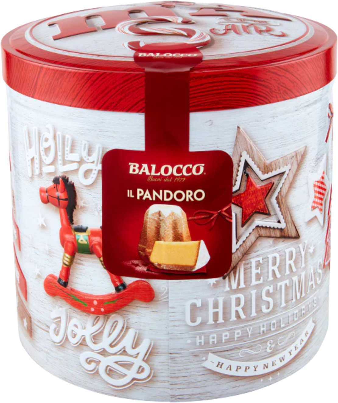 Кекс Balocco Pandoro коледна кутия 750гр.