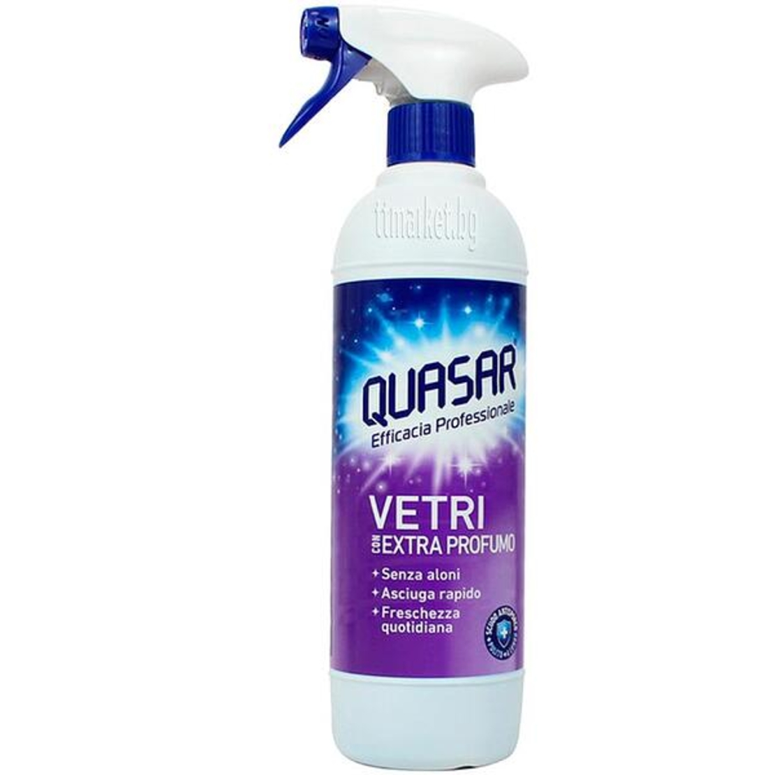 ПРЕПАРАТ ЗА СТЪКЛА QUASAR SPRAY 580/650 МЛ.