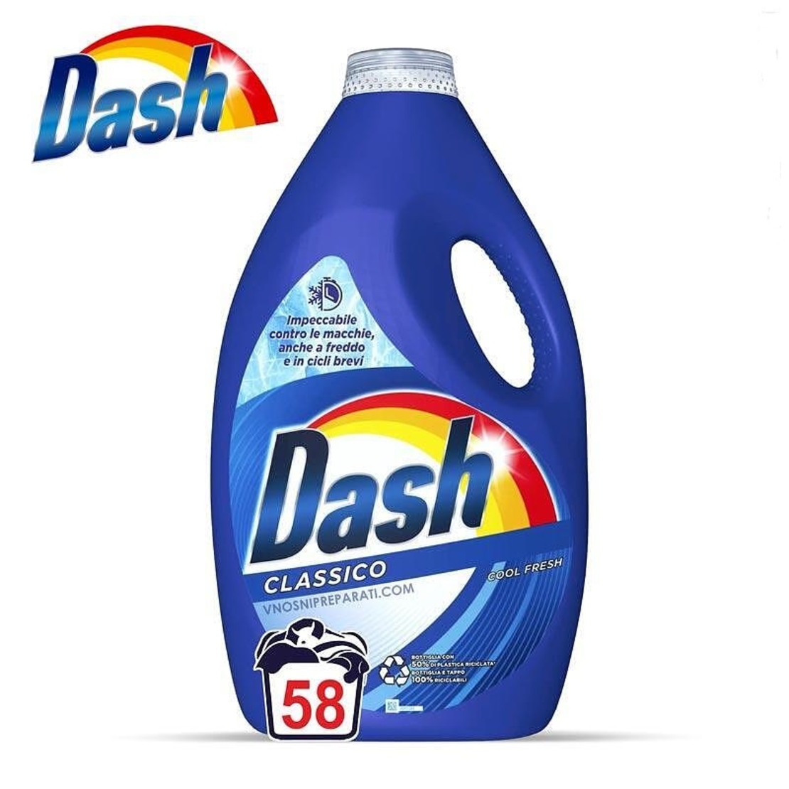 ТЕЧЕН ПЕР. ПРЕПАРАТ DASH CLASSICO 58 ДОЗИ