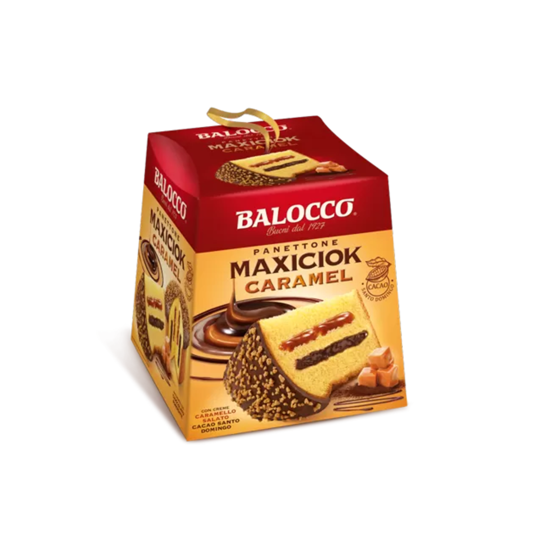 Панетоне Maxiciok Caramel 800 gr Balocco
