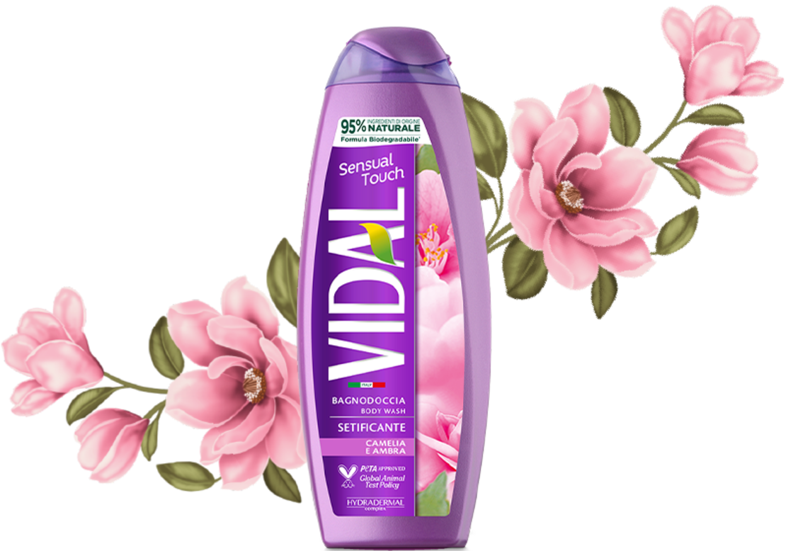 ДУШГЕЛ VIDAL SENSUAL TOUCH 500 МЛ.