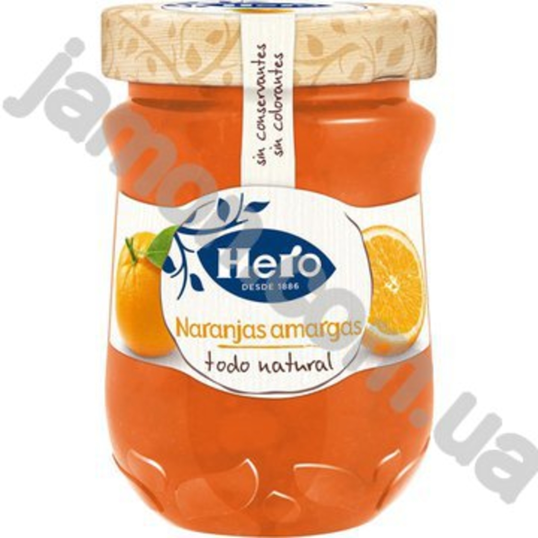 Конфитюр Hero Light портокал 280гр.