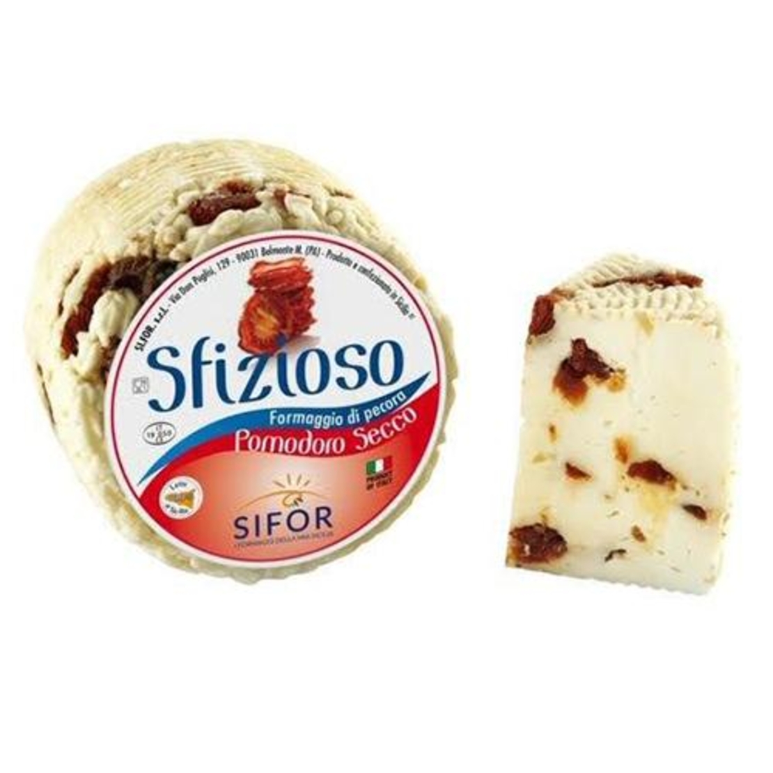 СИРЕНЕ SIFOR PECORINO PRIMOSALE СУШЕНИ ДОМАТИ 100гр