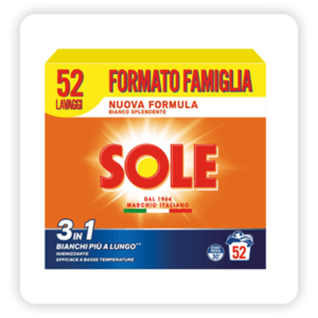 ПРАХ ЗА ПРАНЕ SOLE 52 MIS.FUSTONE KG.2.6