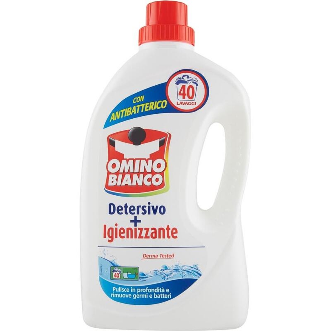 ТЕЧЕН ПЕР.ПРЕПАРАТ OMINO BIANCO IGIENIZZANTE 35 ПР.1.40 Л.
