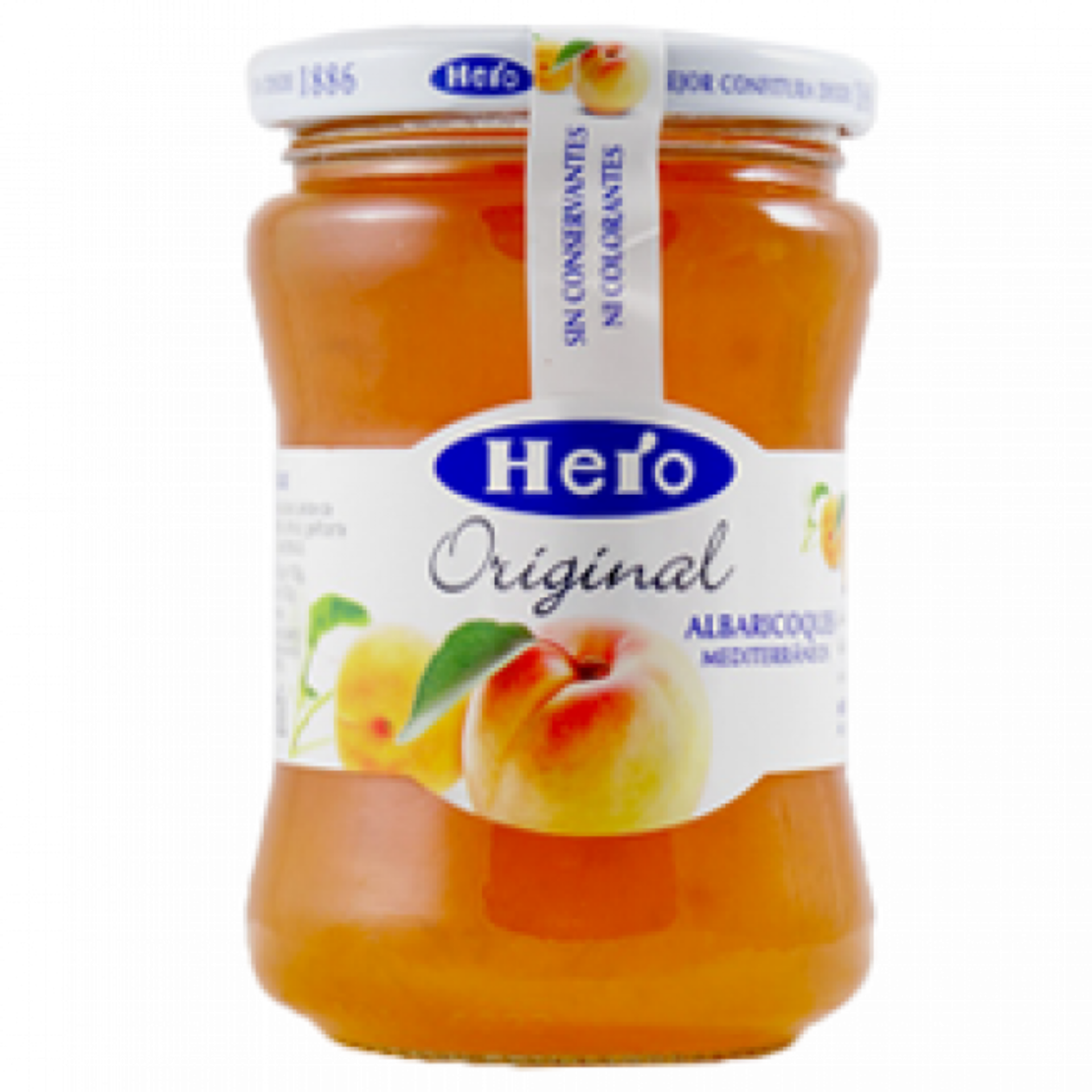 Конфитюр Hero Light праскова 280гр.