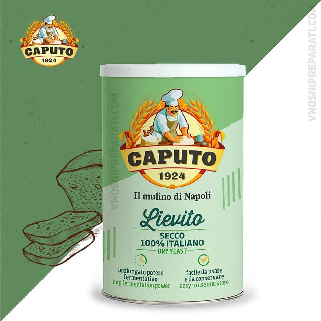 Суха мая Caputo Lievito 100 гр