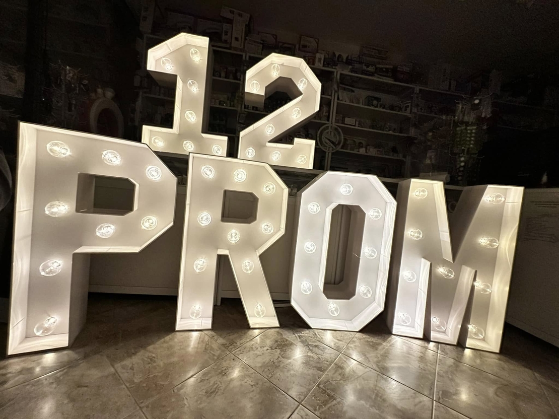 Светещ надпис PROM