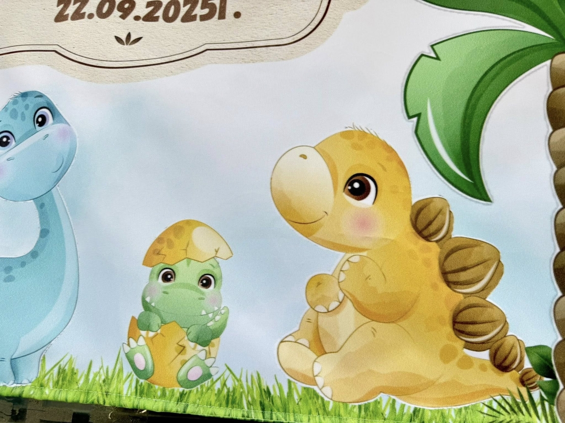 Месал/Платно за погача “Динозаври”