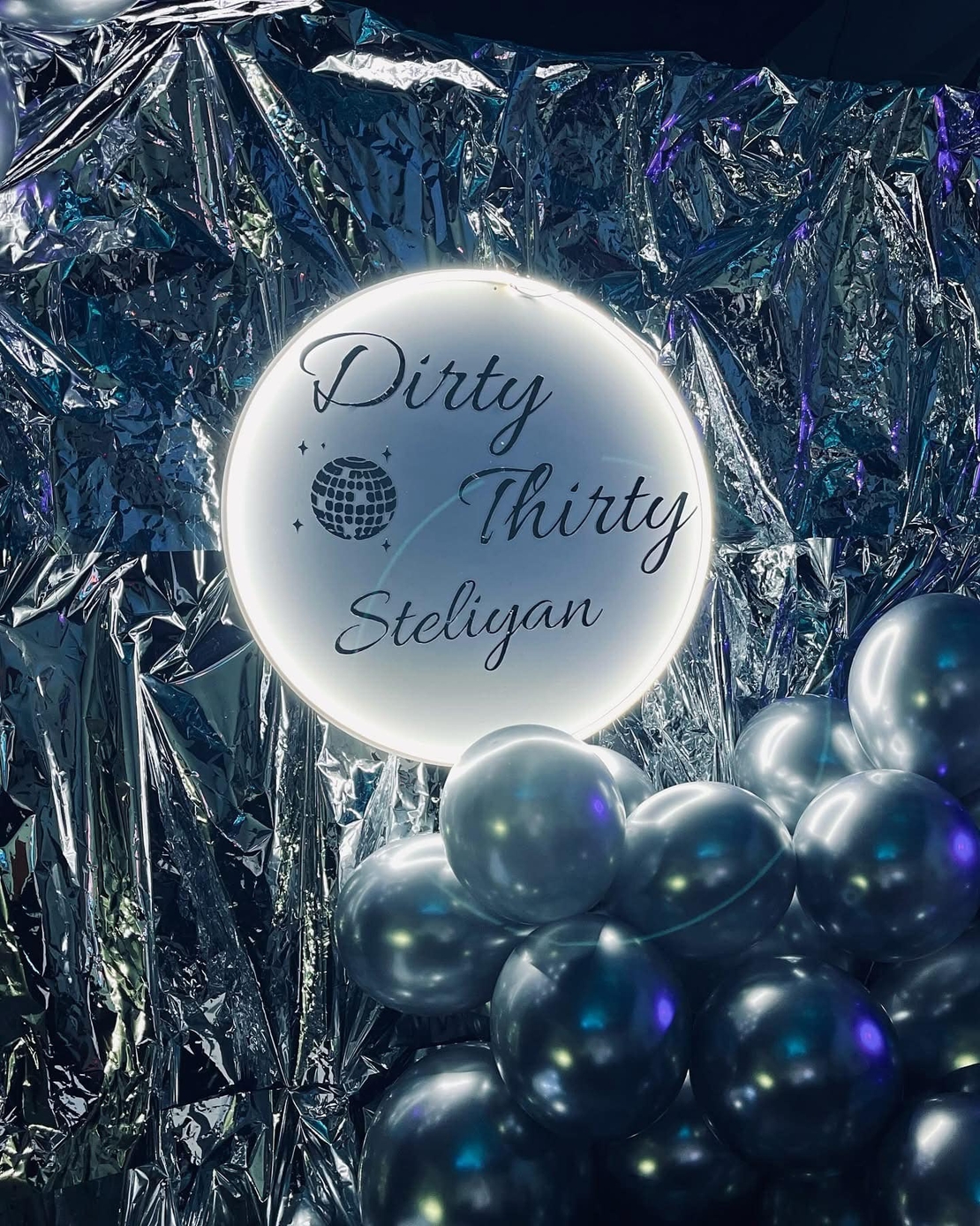 Светещи кръгли табели