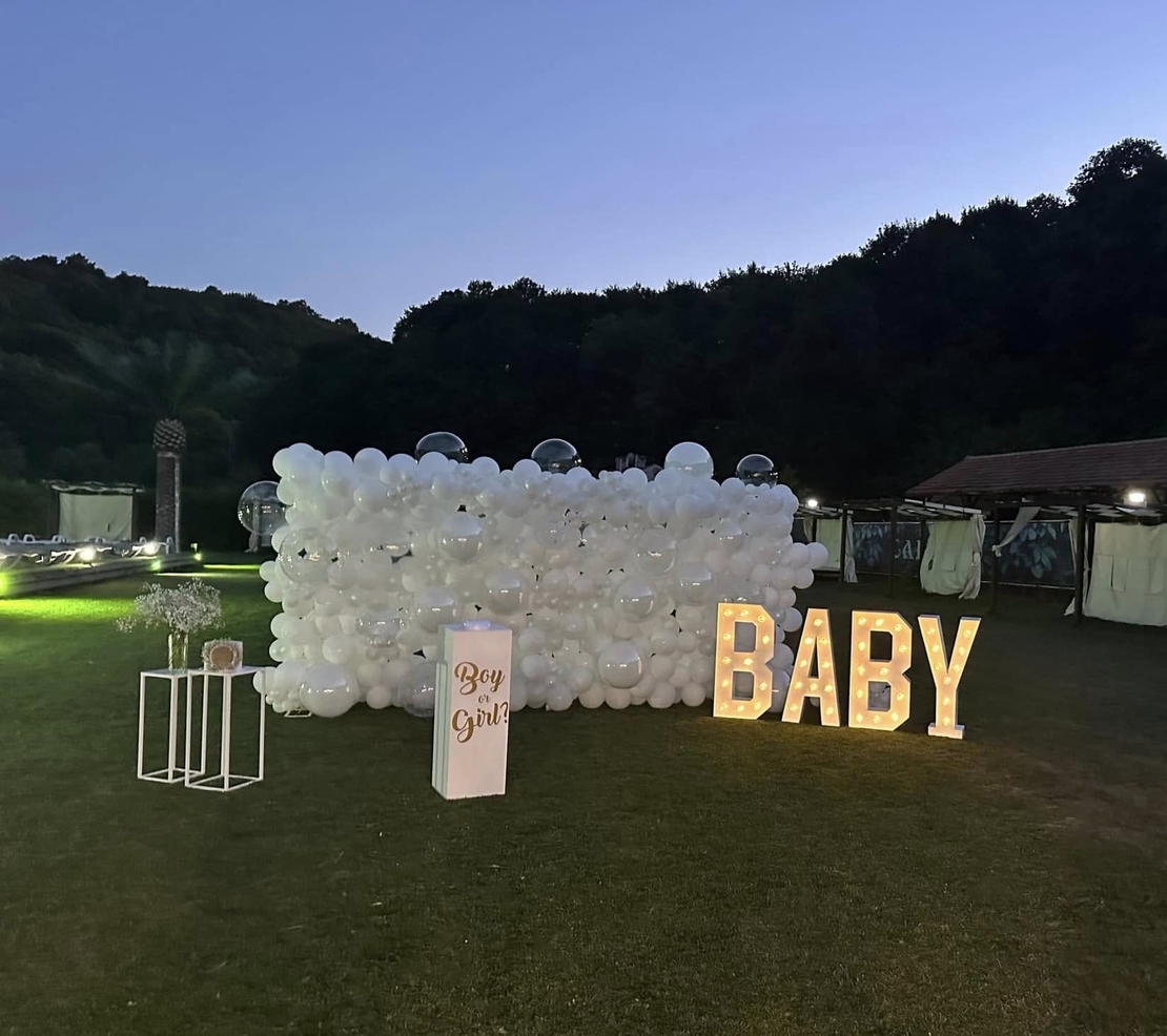 Светещ надпис OH BABY