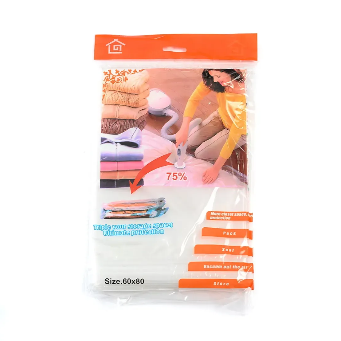 Торбичка за вакуумиране - 60х80см - 71231