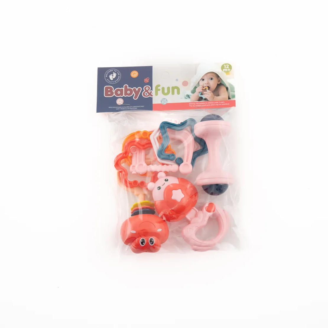Детска играчка - Дрънкалки 56181 - 4 броя