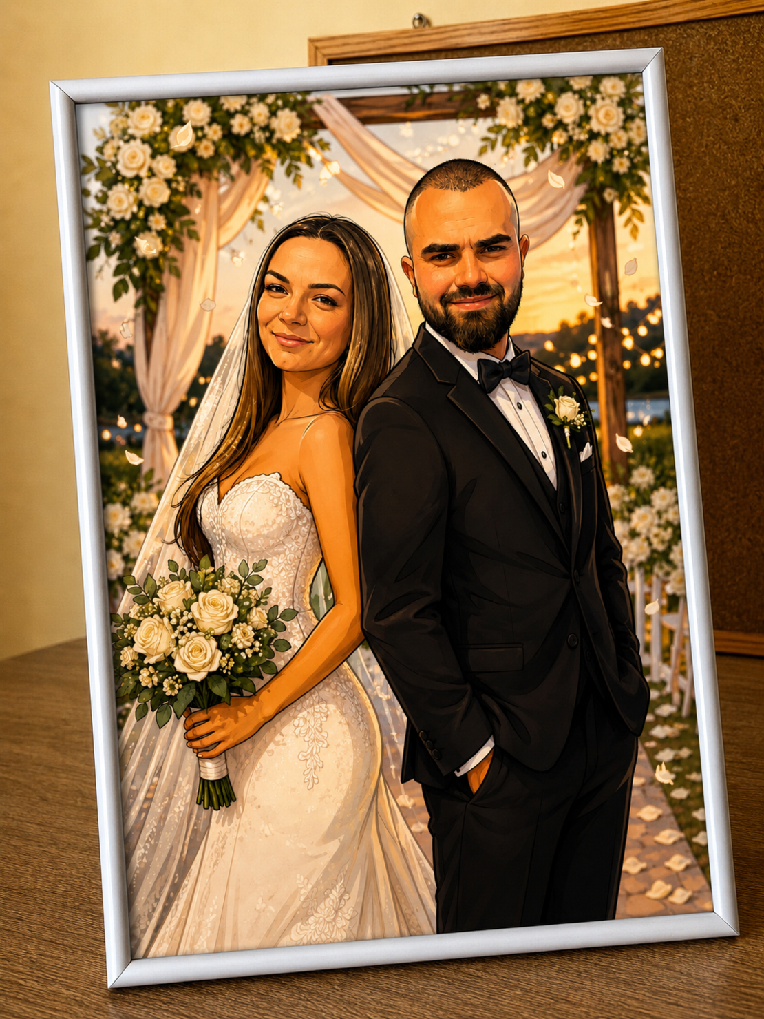 Карикатура-а4 формат-Wedding1