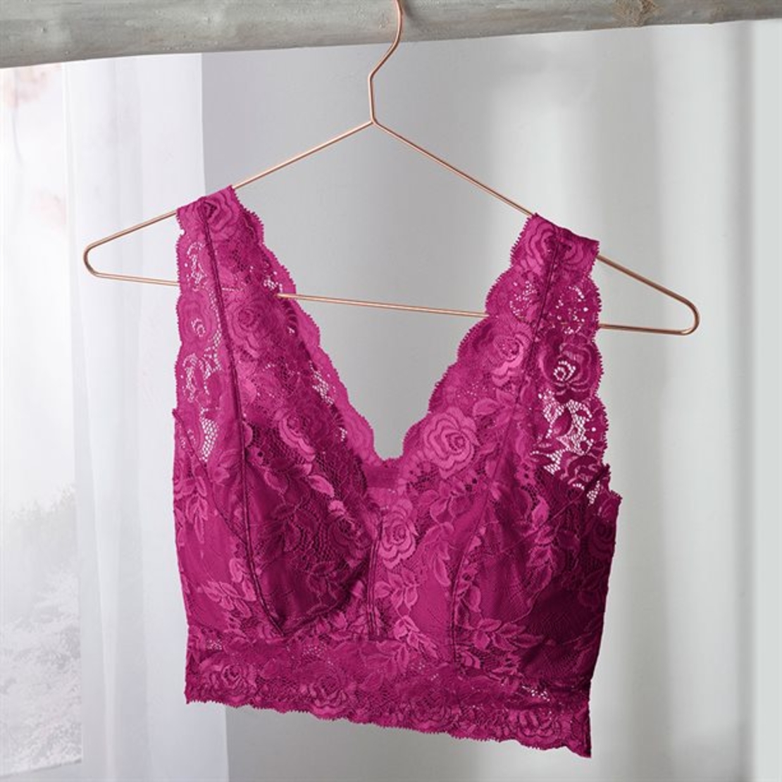 Дантелен сутиен Fuchsia