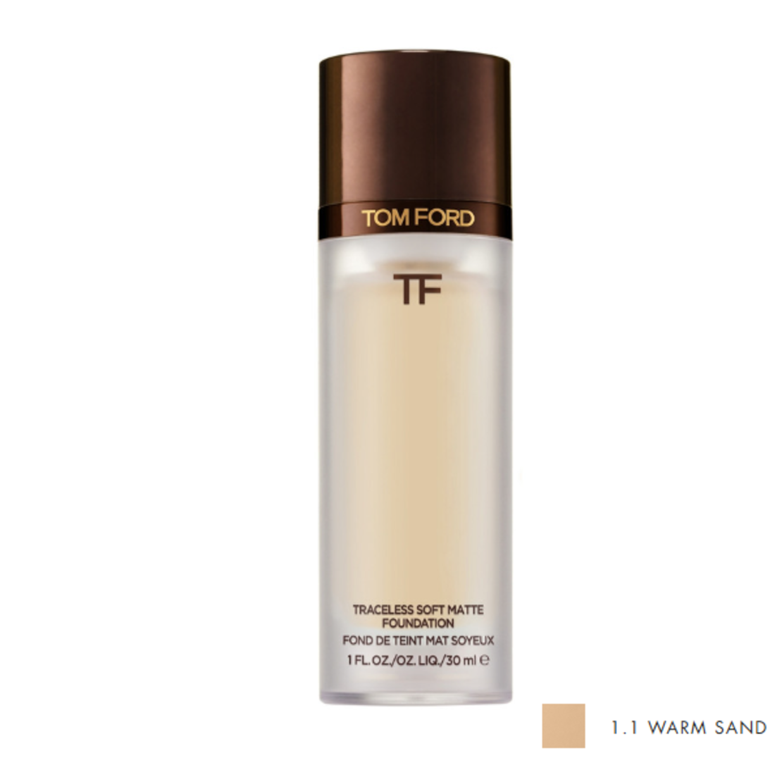 Tom Ford Traceless Soft Matte Foundation 30 ml Colour: 1.1 Warm Sand