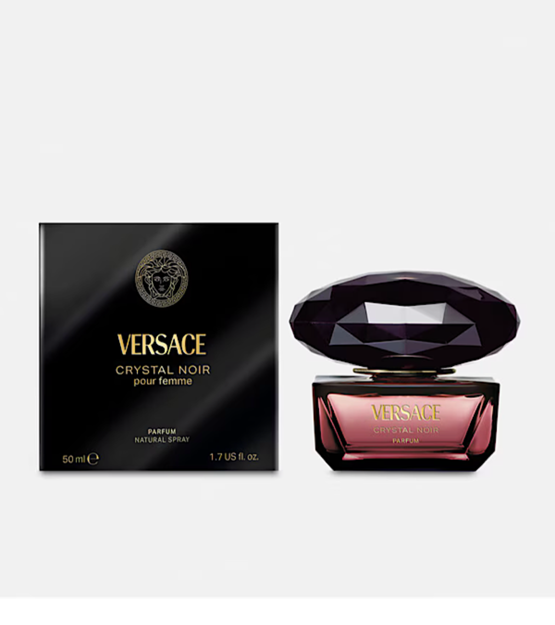 Versace Crystal Noir Eau De Parfum Spray 50 ml