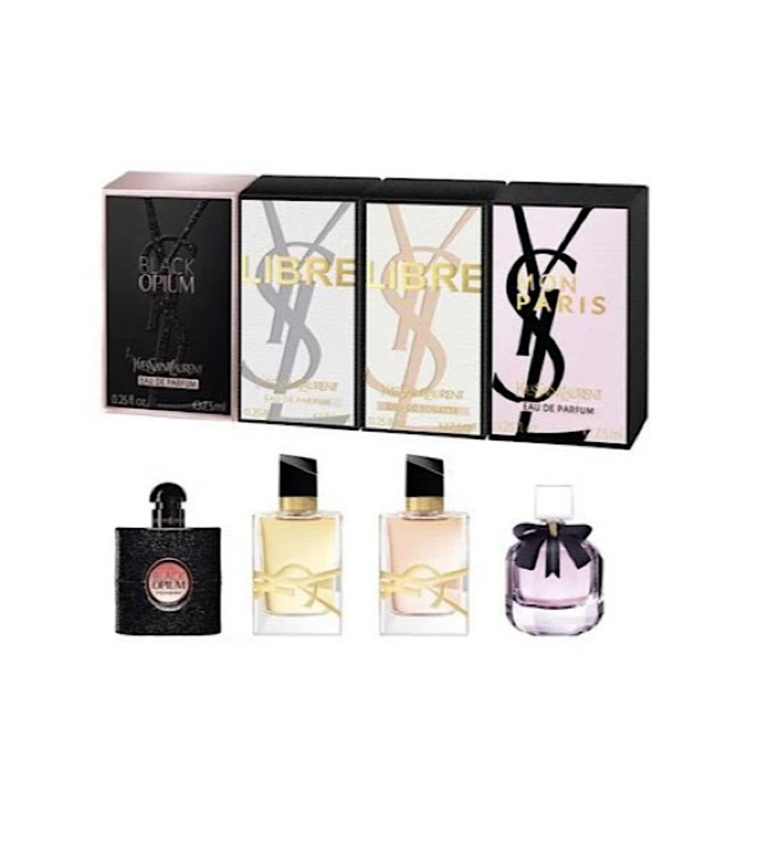 Yves Saint Laurent New Miniatures Set 4x7.5ml Eau de Parfum Spray