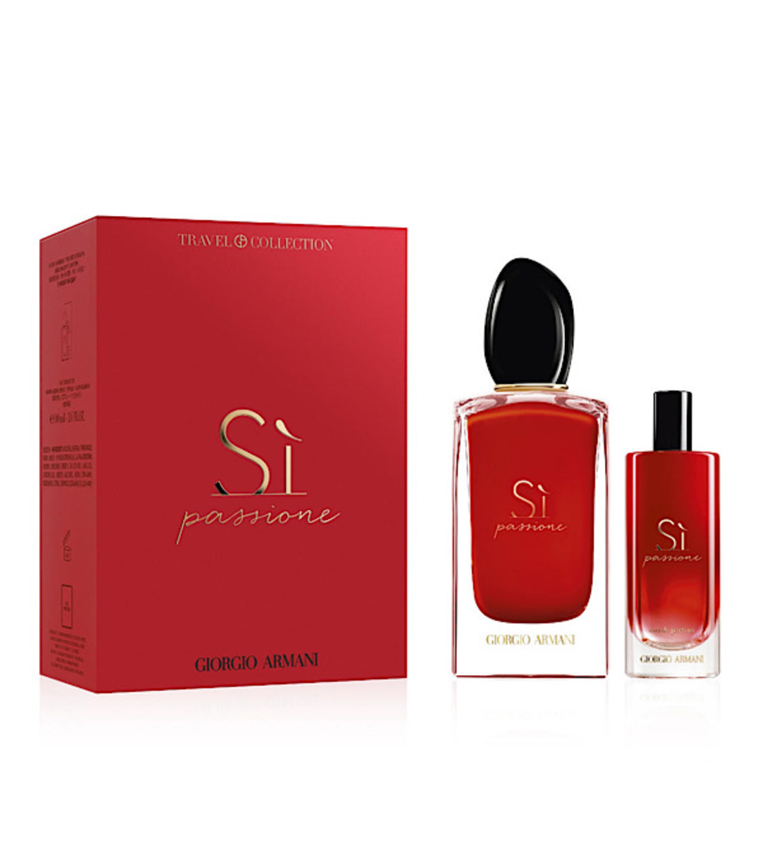 Giorgio Armani Si Passione And Travel Spray 100ml + 15ml Eau de Parfum Spray