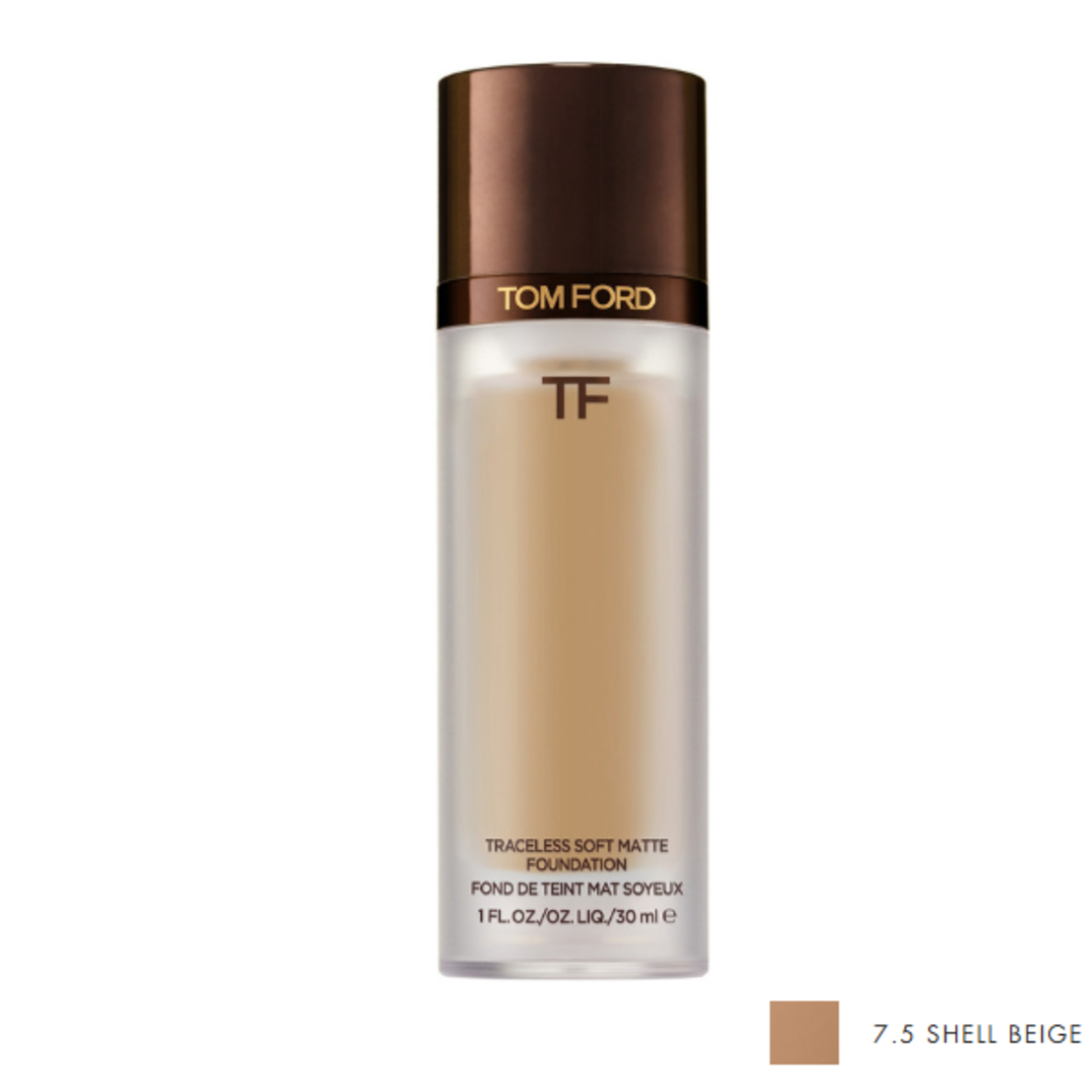 Tom Ford Traceless Soft Matte Foundation 30 ml Colour: 7.5 Shell Beige