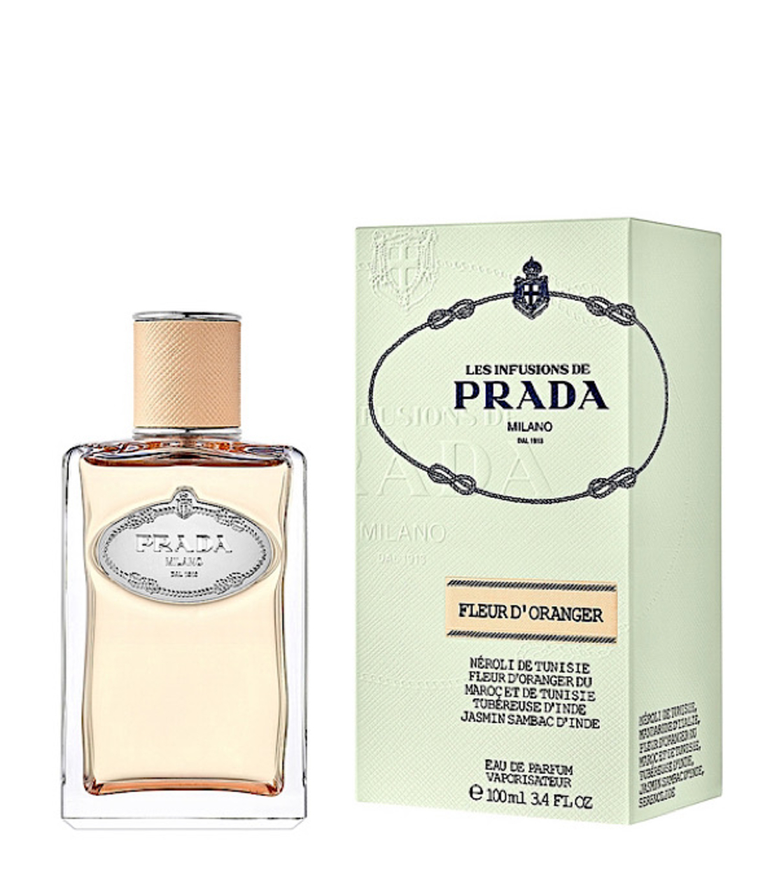 Prada Infusion De Fleur D’Oranger 100ml Eau de Parfum Spray Прада - Парфюмна вода за жени 100мл