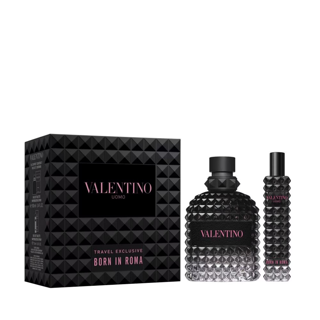 Valentino Born In Roma Uomo Travel Exclusive Set 100ml + 15ml Eau de Toilette Spray