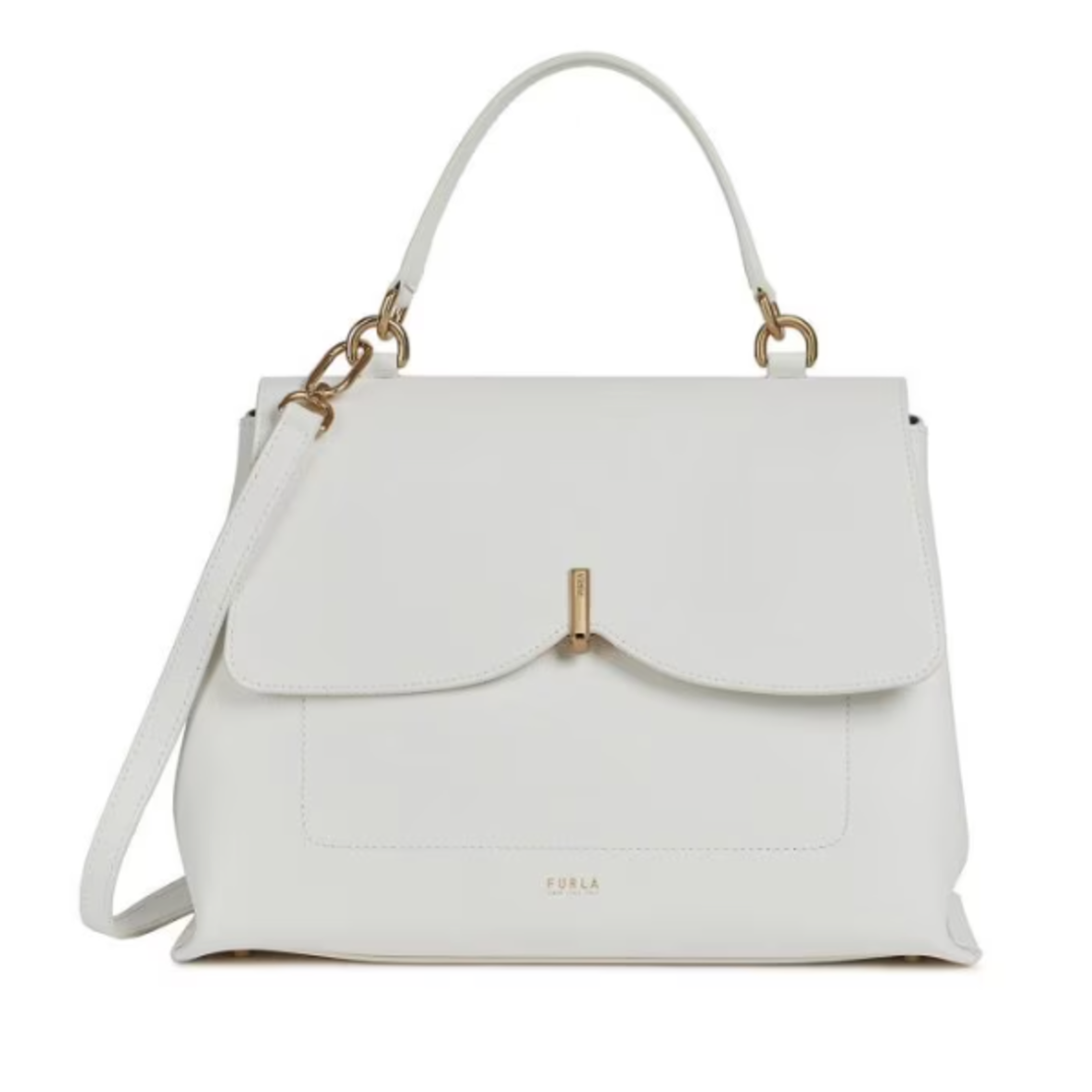 Furla Ribbon L Tp Handle White
