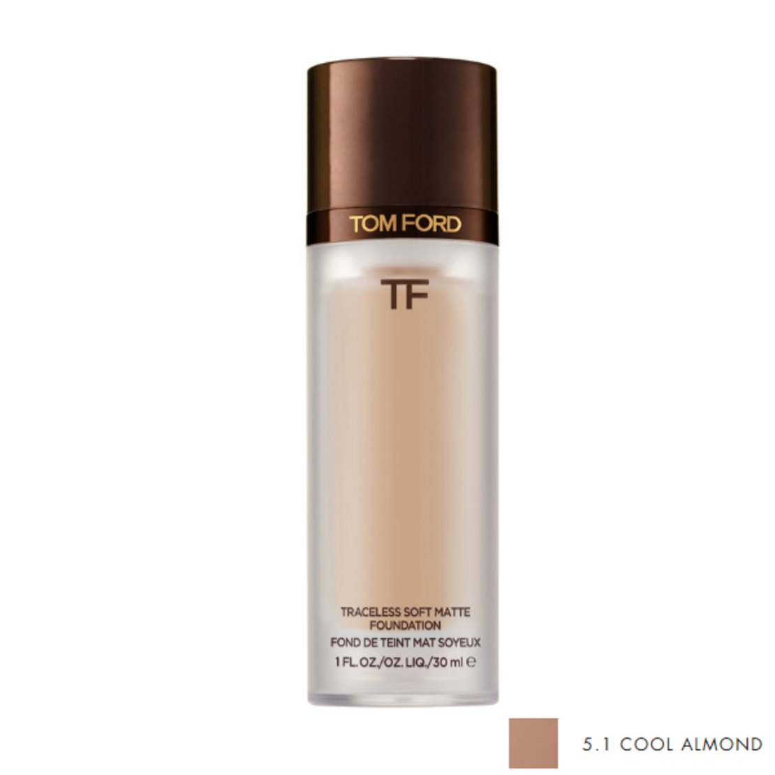 Tom Ford Traceless Soft Matte Foundation 30 ml Colour: 5.1 Cool Almond