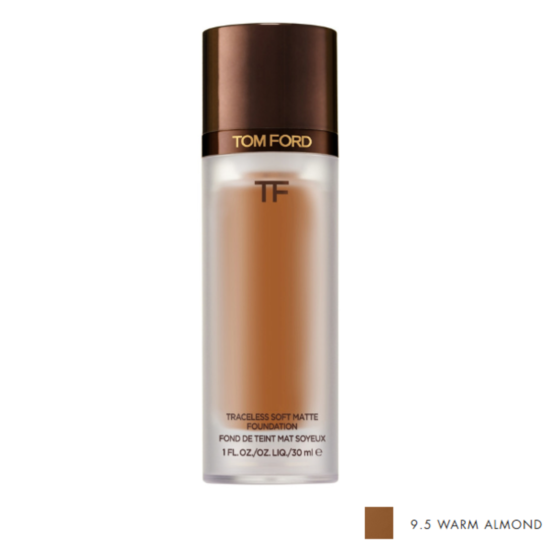 Tom Ford Traceless Soft Matte Foundation 30 ml Colour: 9.5 Warm Almond