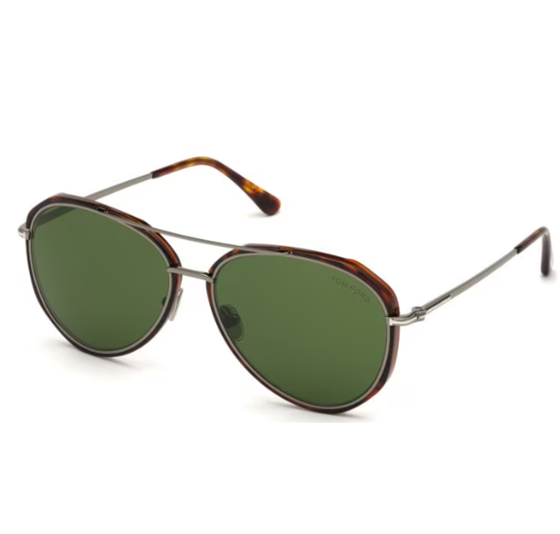 Tom Ford Sunglasses Vittorio Ft0749 54n 60 Tortoise Green Gradient 60