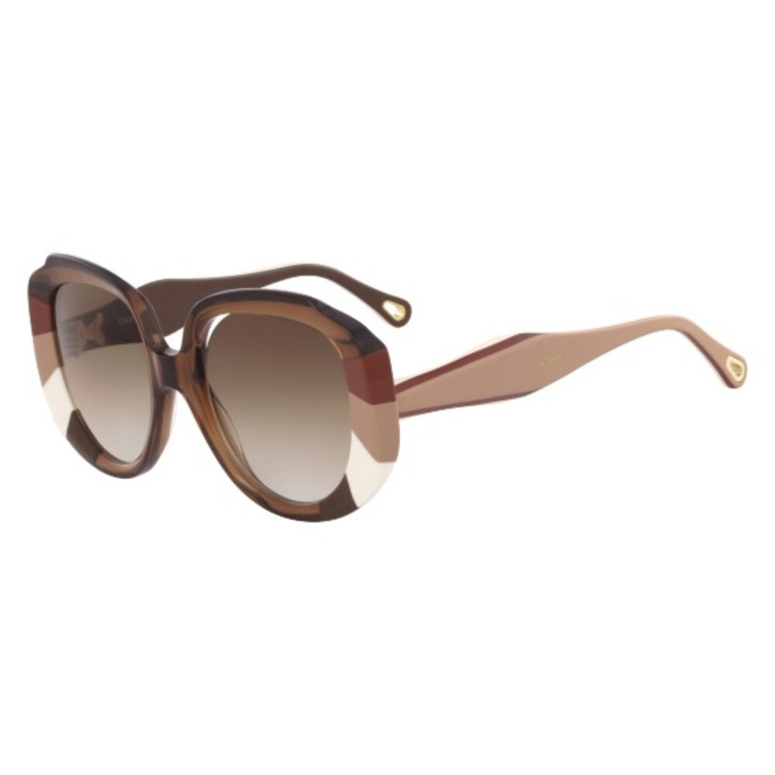 Chloé Sunglasses Brown Rainbow Sunglasses