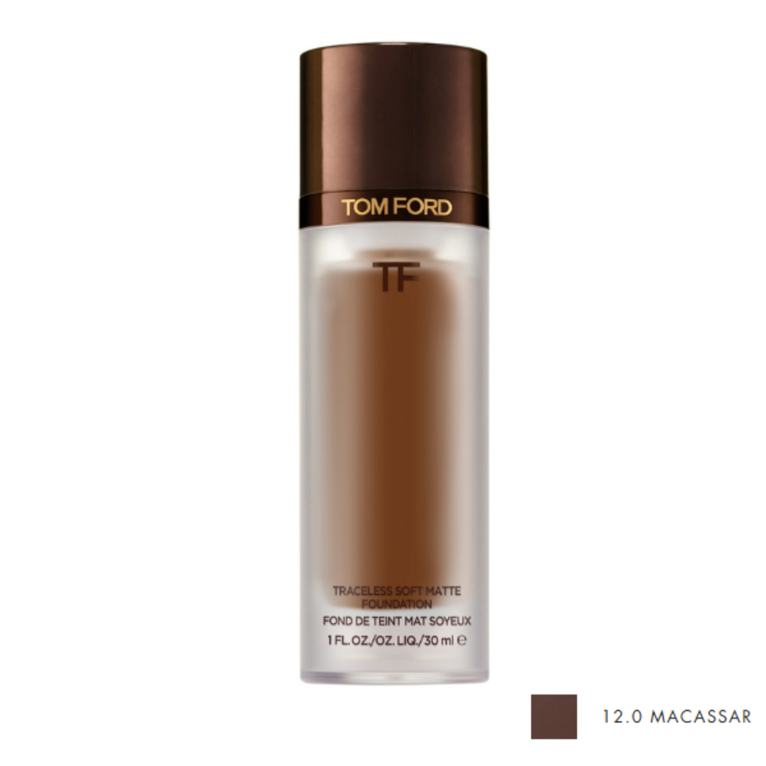 Tom Ford Traceless Soft Matte Foundation 30 ml Colour: 12.0 Macassar