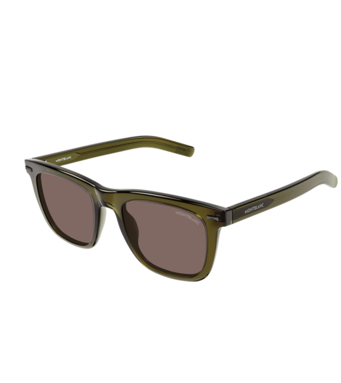 Montblanc Sunglasses Mb0226s Green Brown
