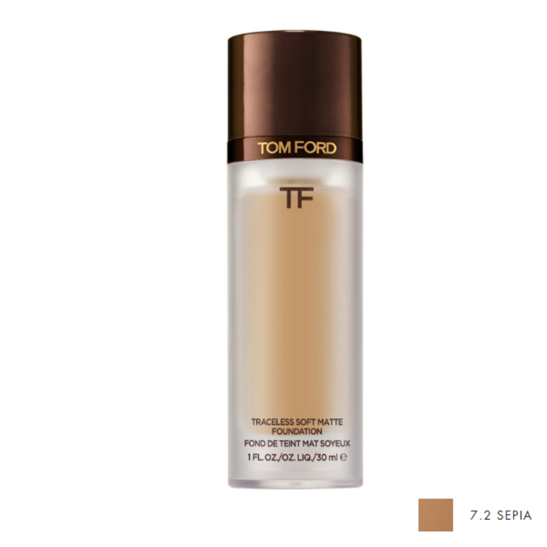 Tom Ford Traceless Soft Matte Foundation 30 ml Colour: 7.2 Sepia